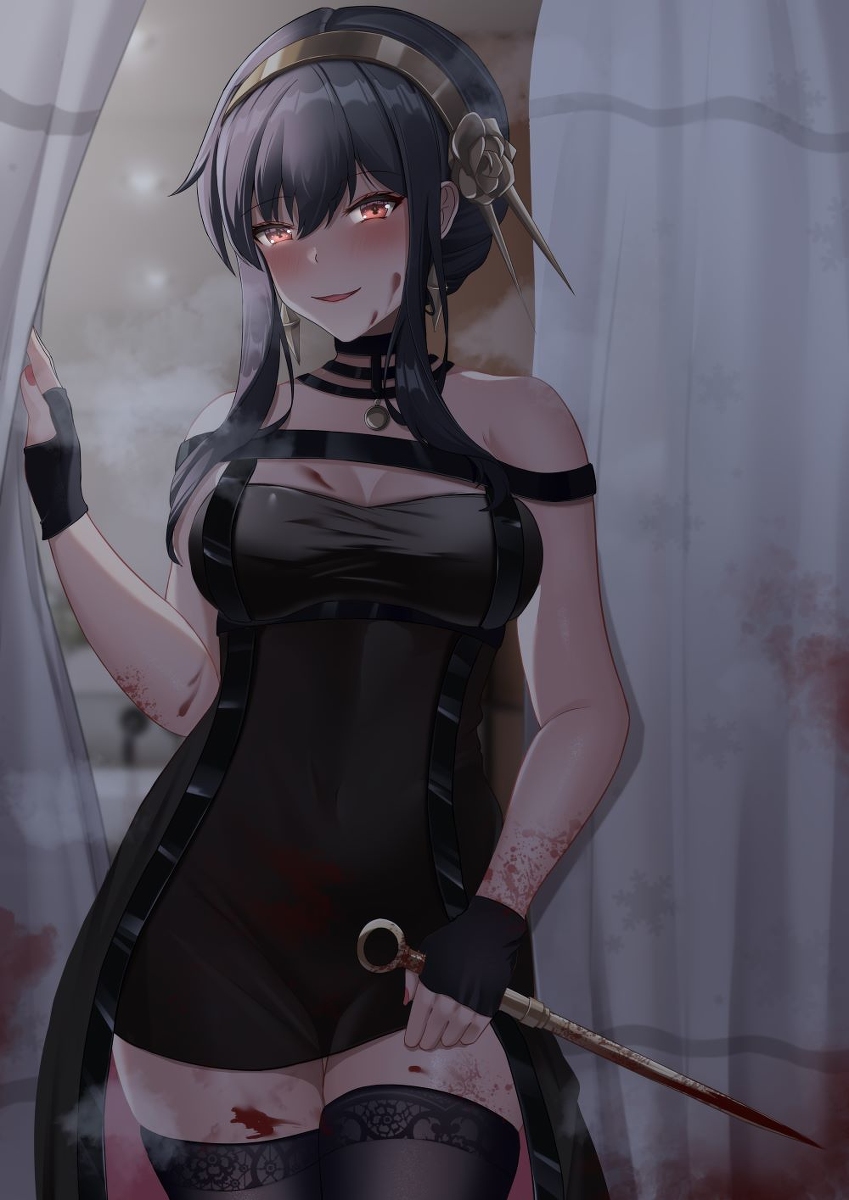 This is a pixiv picture whose title is Yor.