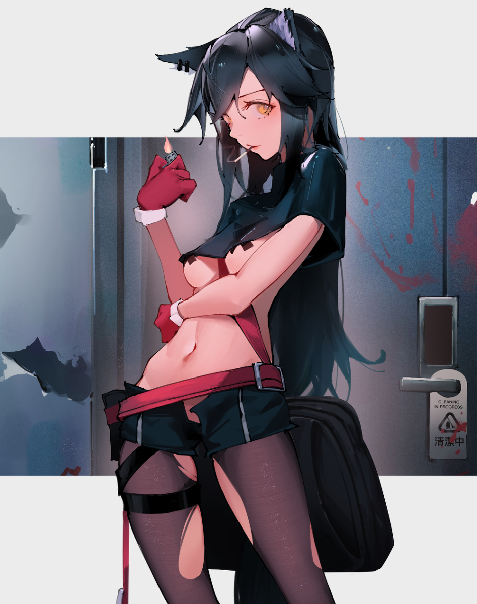 This is a pixiv picture whose title is 清扫完成。.