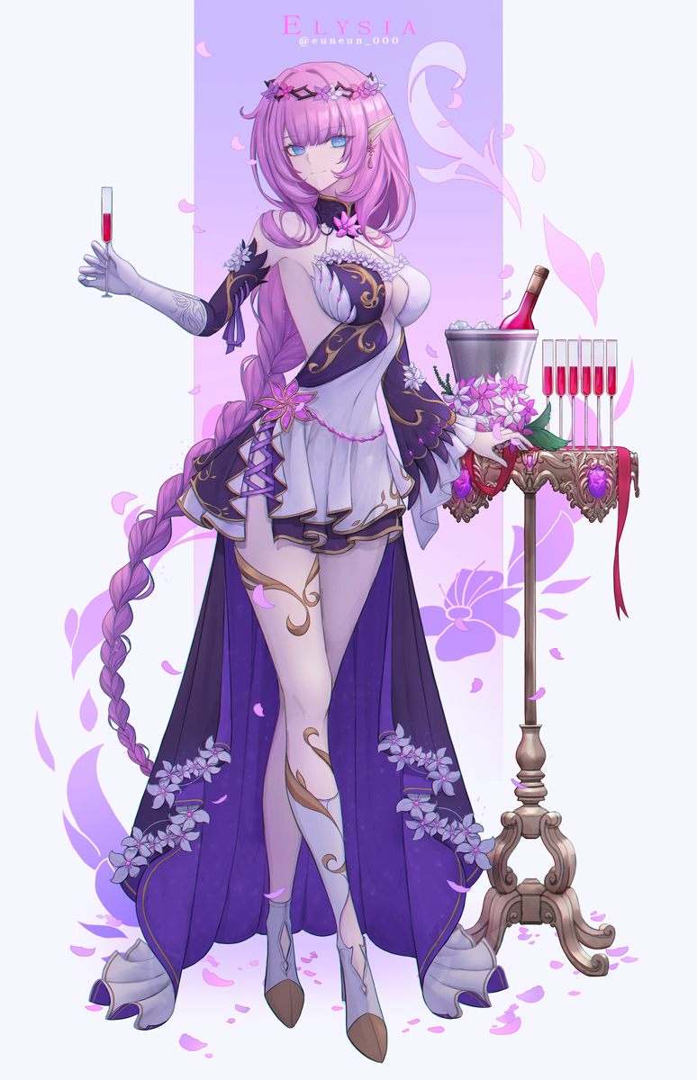 This is a pixiv picture whose title is Elysia.