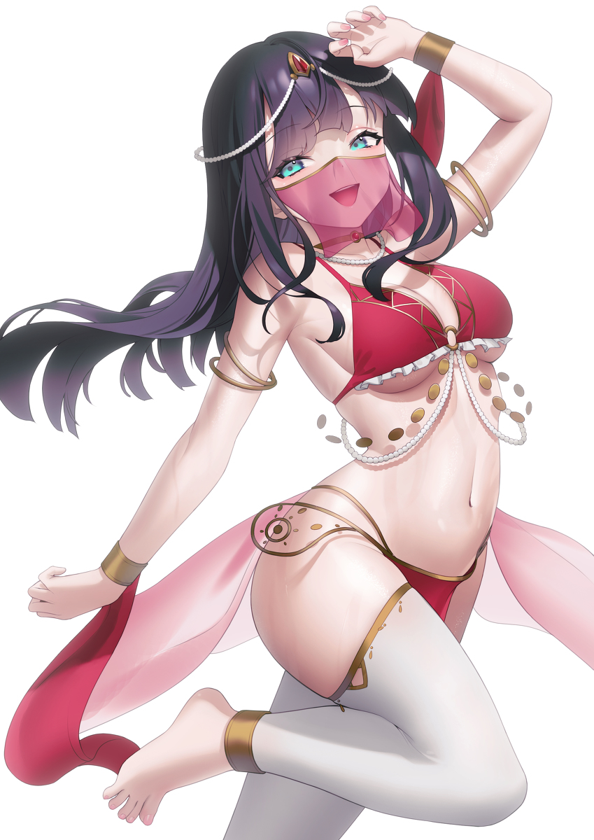 This is a pixiv picture whose title is 踊り子.