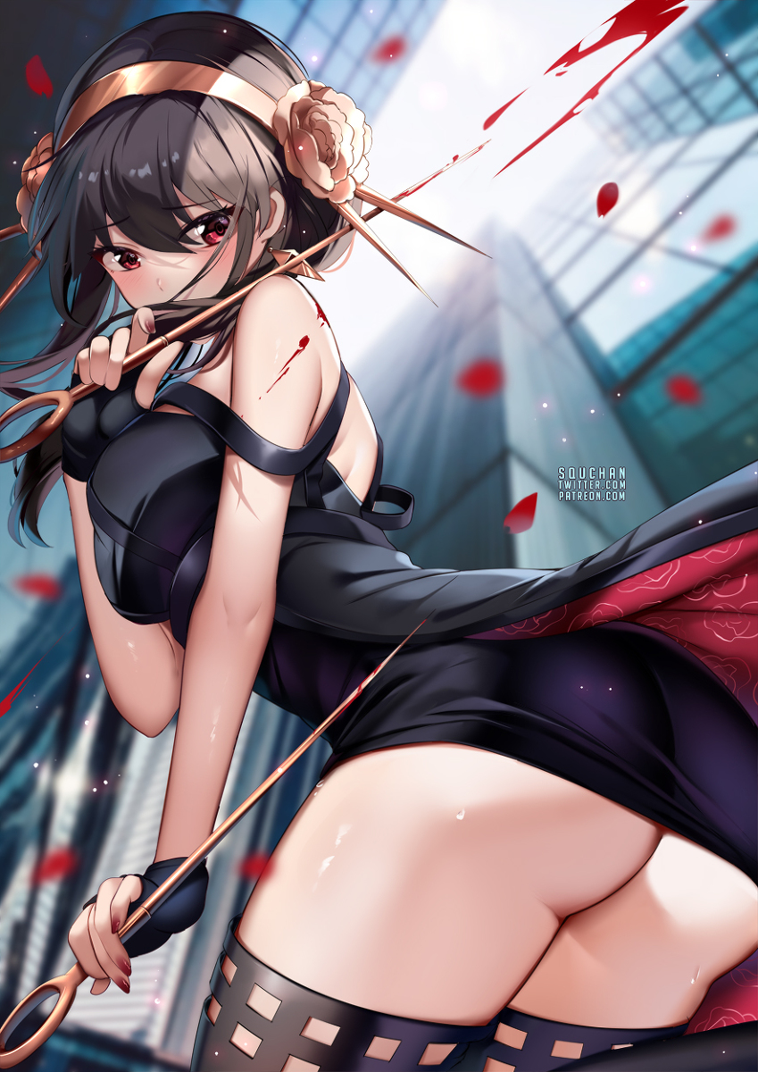 This is a pixiv picture whose title is ヨル・フォージャー.
