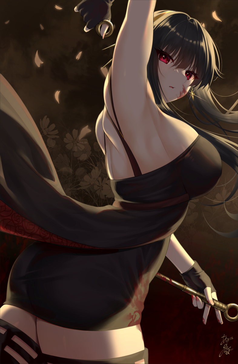 This is a pixiv picture whose title is ヨル・フォージャー.