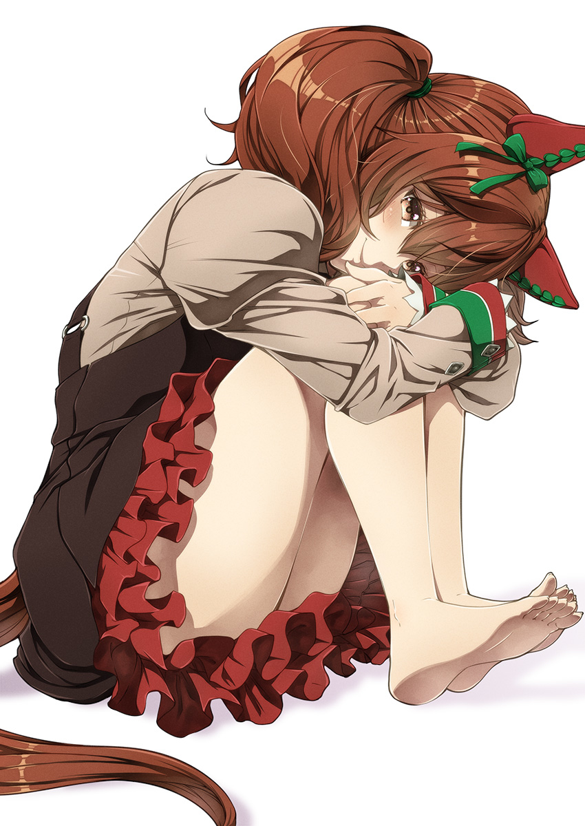 This is a pixiv picture whose title is お座りネイチャ.