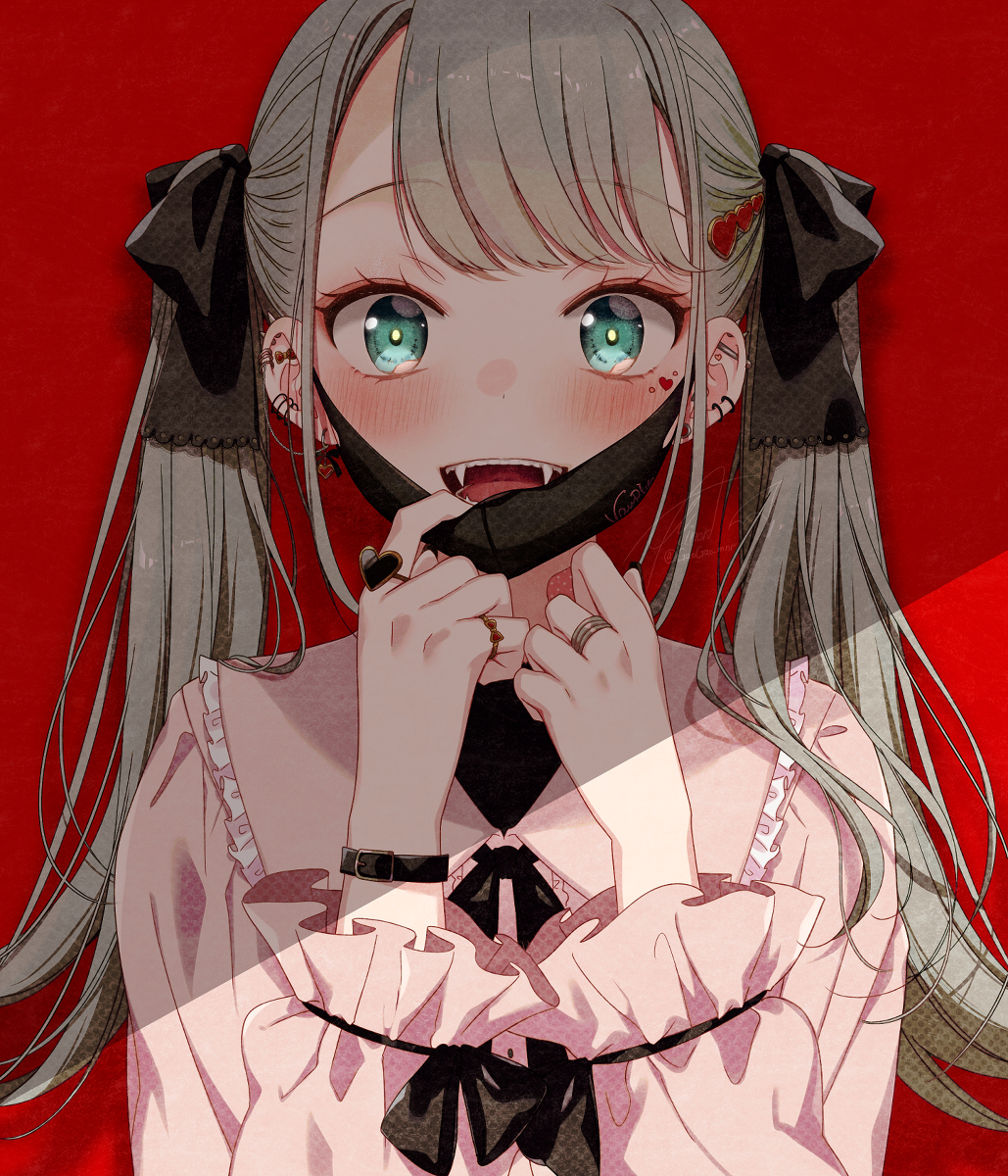 This is a pixiv picture whose title is 「いいの？」.