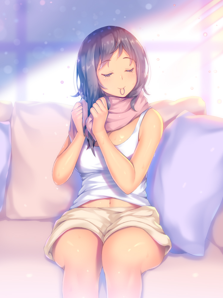 This is a pixiv picture whose title is お风吕後.