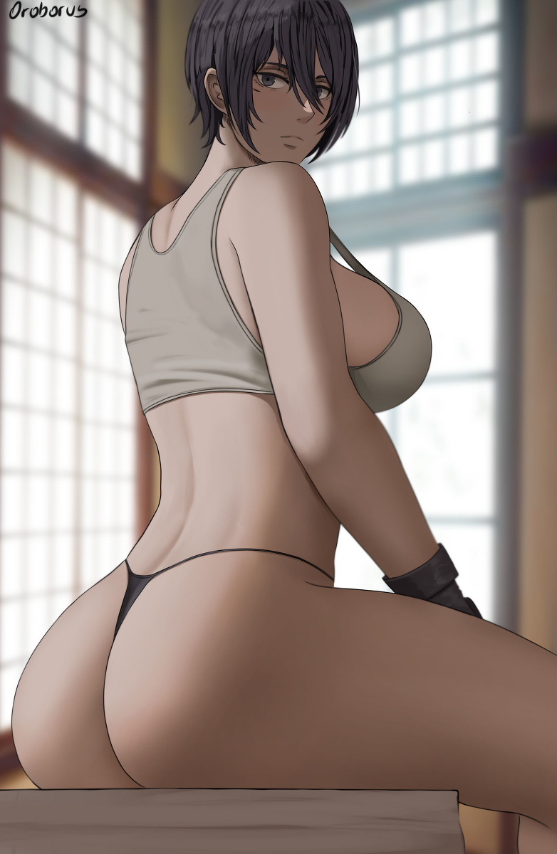 This is a pixiv picture whose title is Mikasa.