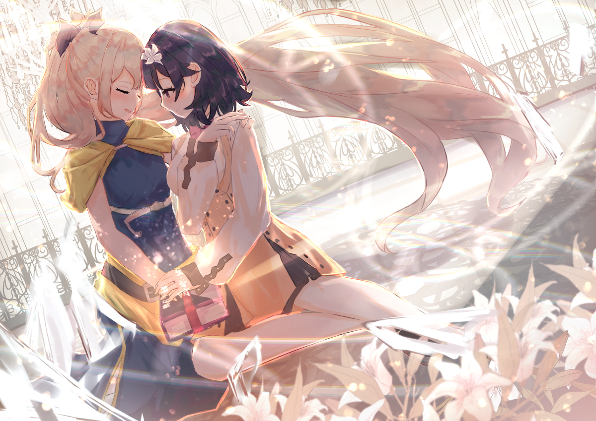 This is a pixiv picture whose title is 接続.
