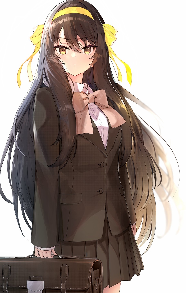 This is a pixiv picture whose title is 消失ハルヒ.
