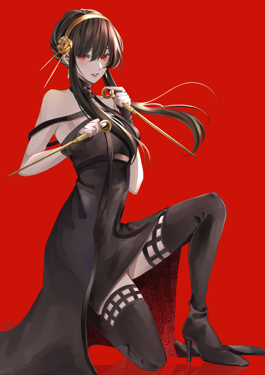 This is a pixiv picture whose title is いばら姫.