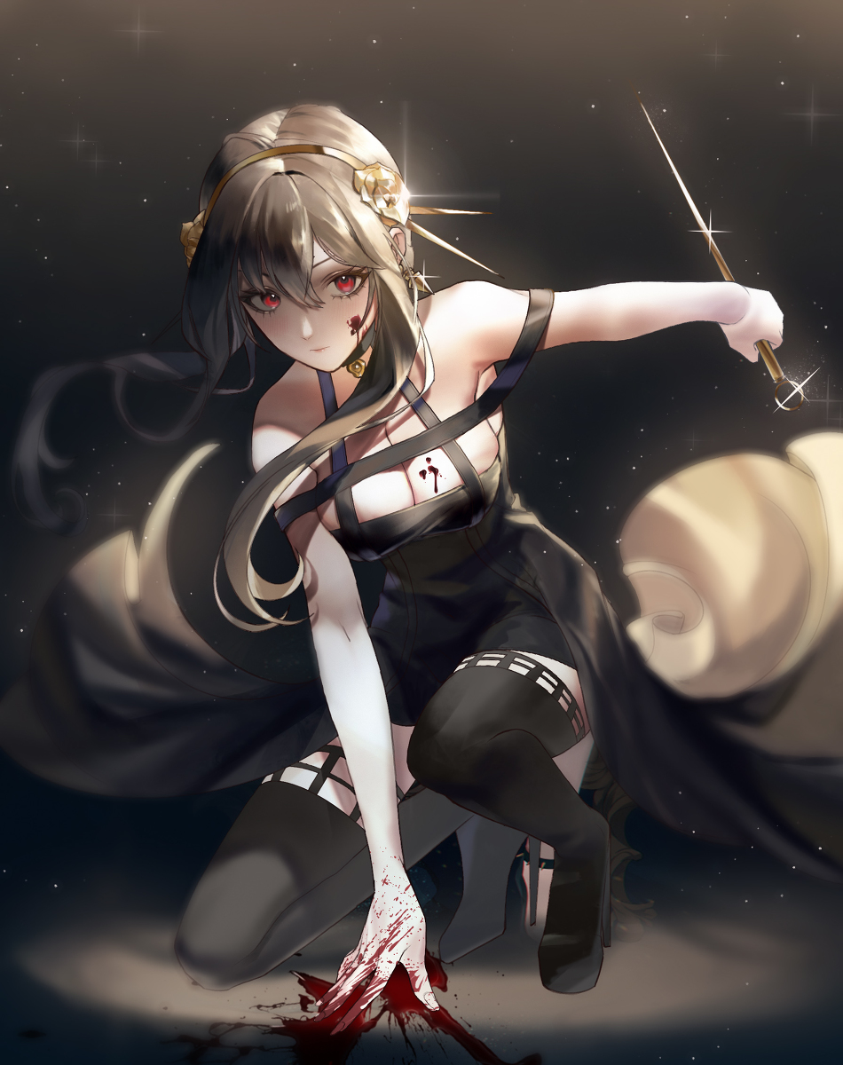 This is a pixiv picture whose title is ヨル・フォージャー.