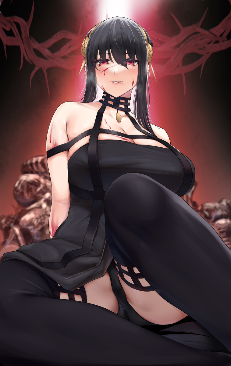 This is a pixiv picture whose title is 荆棘.