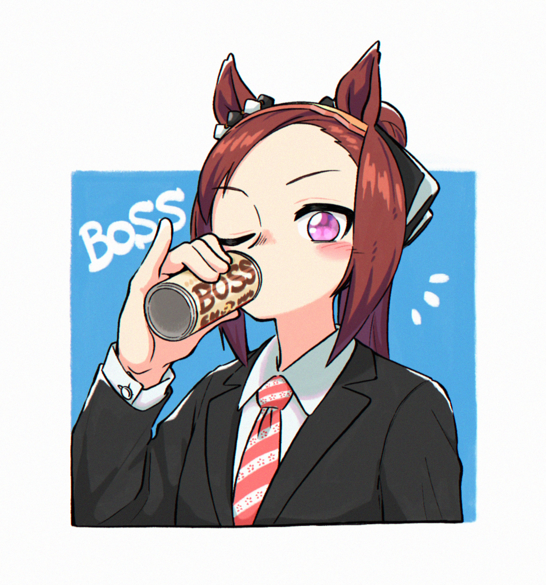 This is a pixiv picture whose title is BOSS×バクシン.