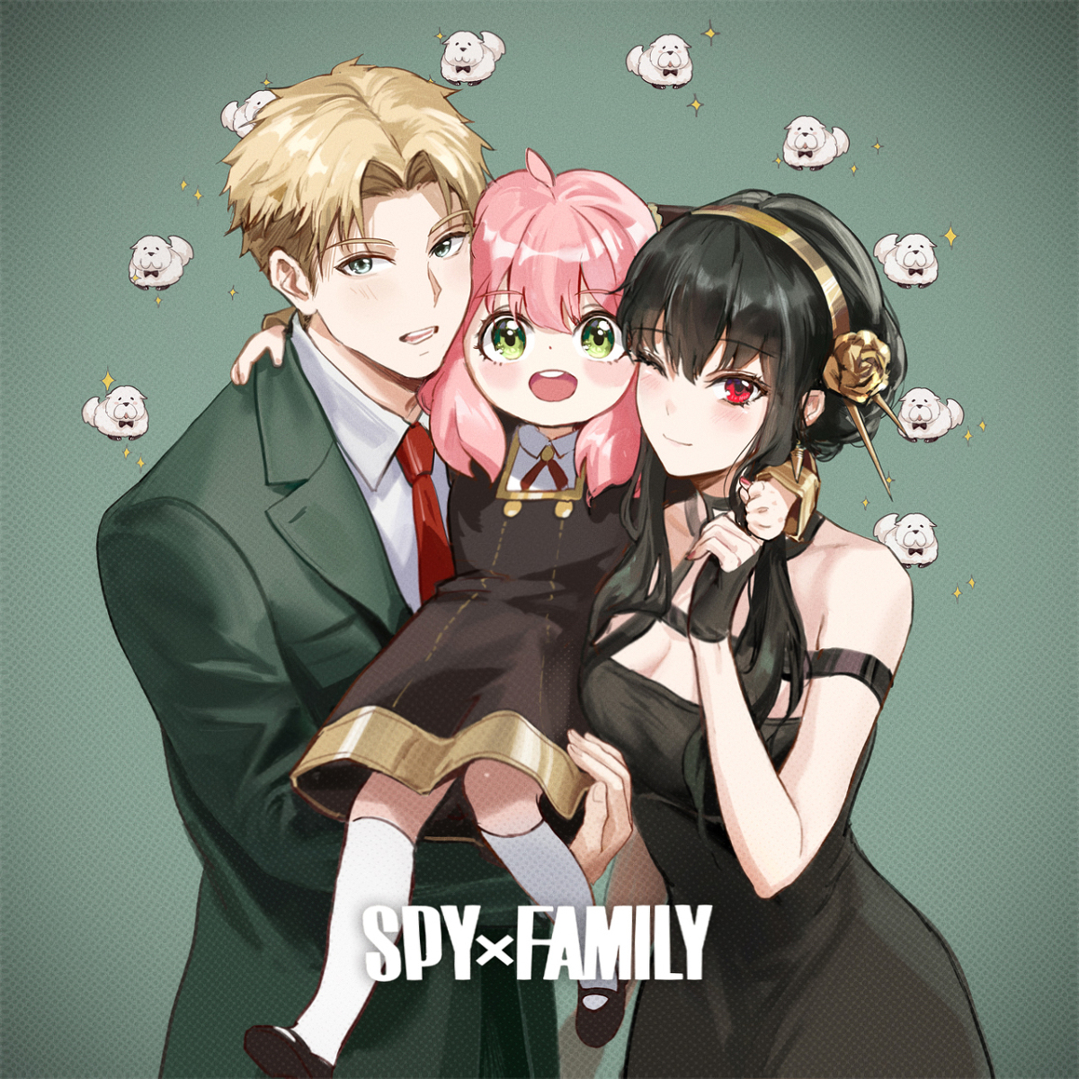 This is a pixiv picture whose title is Forger Family.