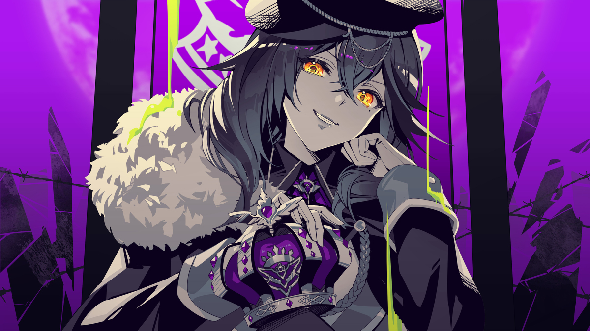 This is a pixiv picture whose title is 私が悪役だ.