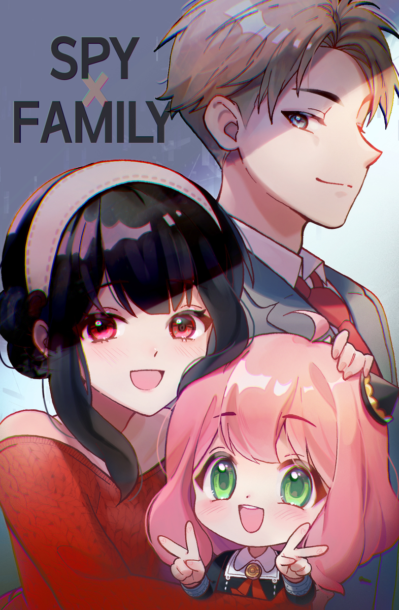 This is a pixiv picture whose title is SPY X FAMILY.