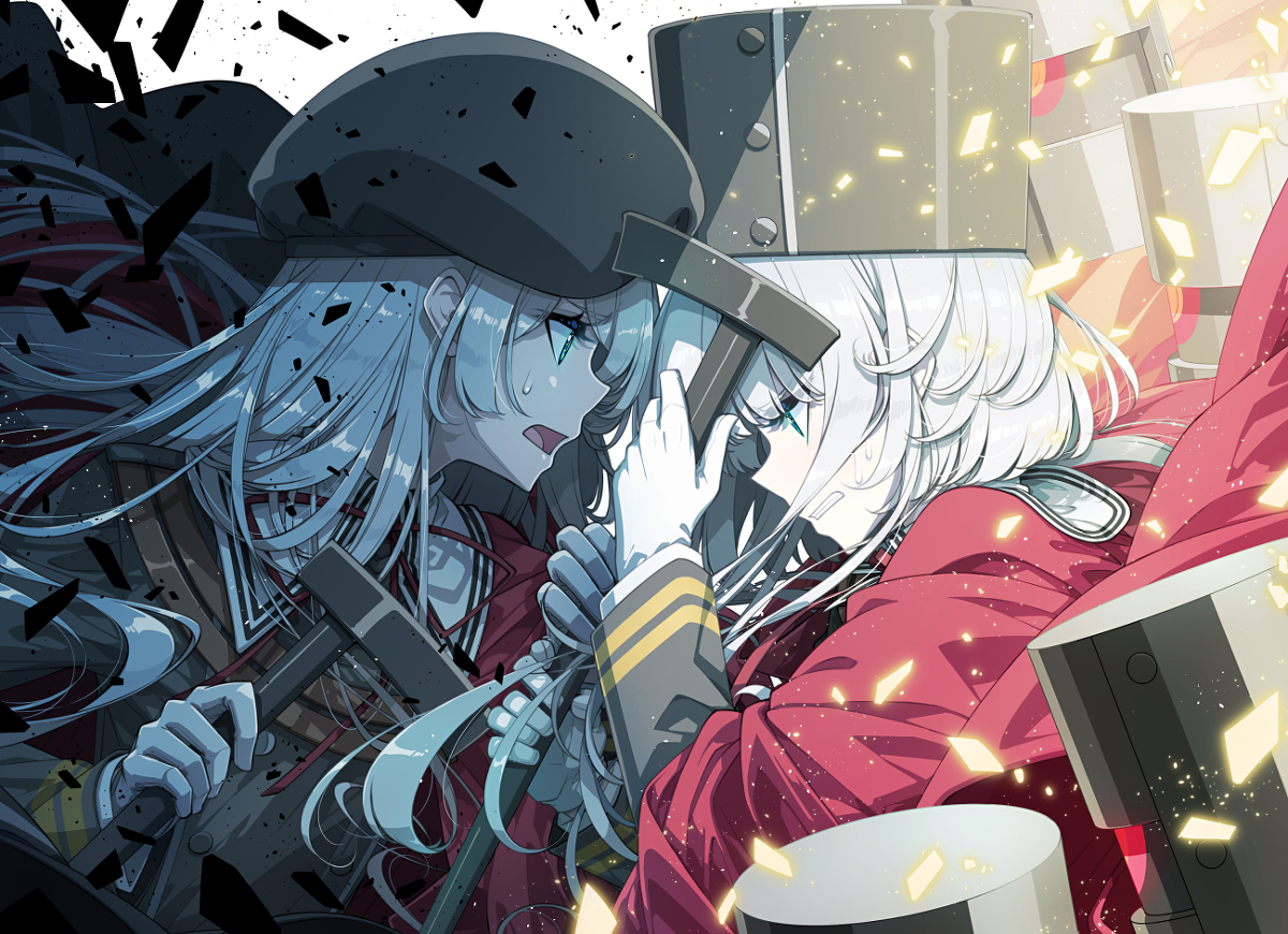 This is a pixiv picture whose title is 姉妹.