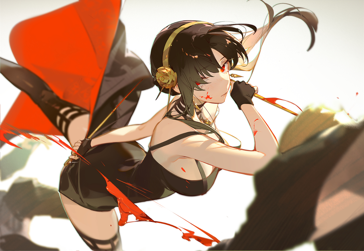 This is a pixiv picture whose title is いばら姫.