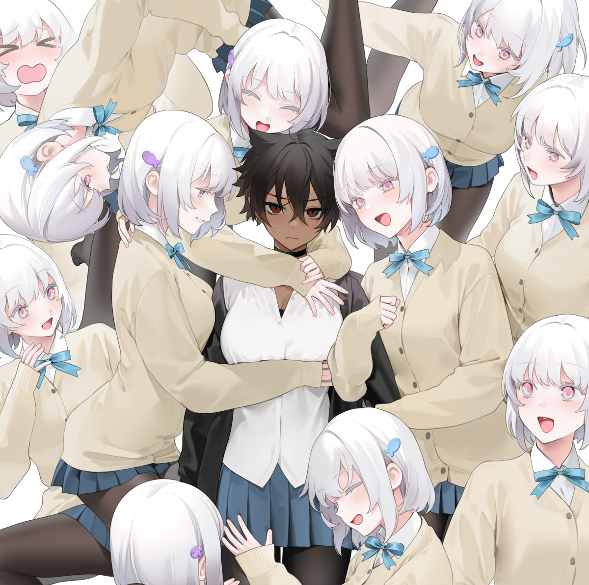 This is a pixiv picture whose title is 無題.