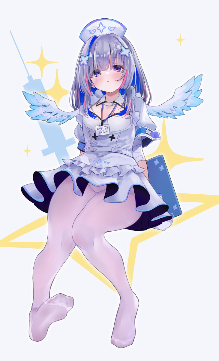 This is a pixiv picture whose title is ナースかなたん.