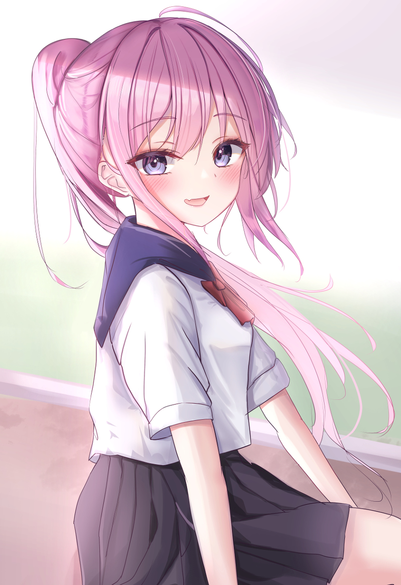 This is a pixiv picture whose title is 式守さん.