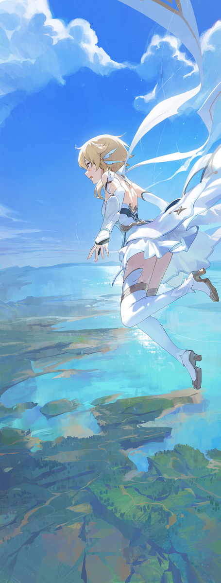 This is a pixiv picture whose title is 20日目,蛍(Lumine).