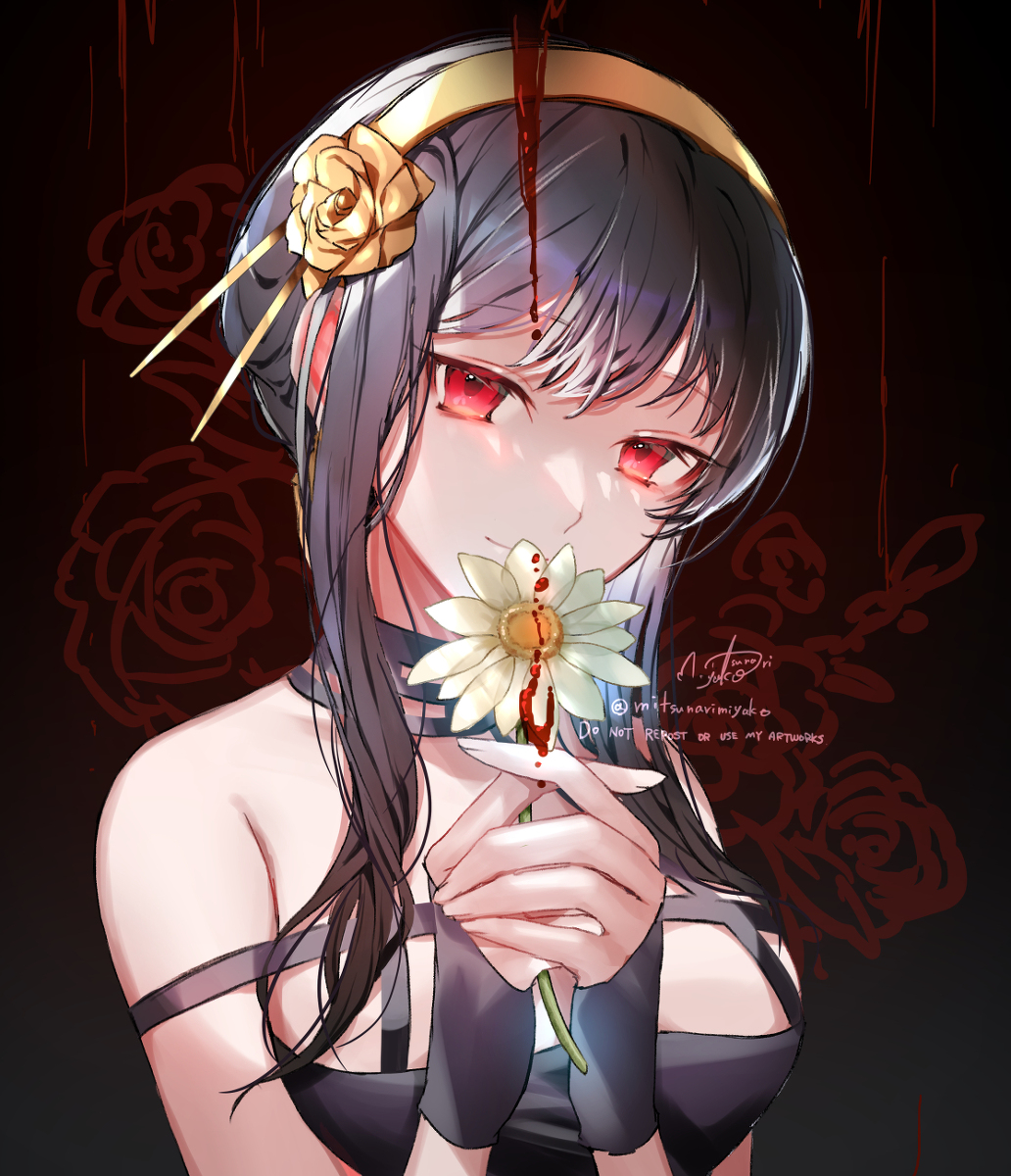 This is a pixiv picture whose title is Yor.