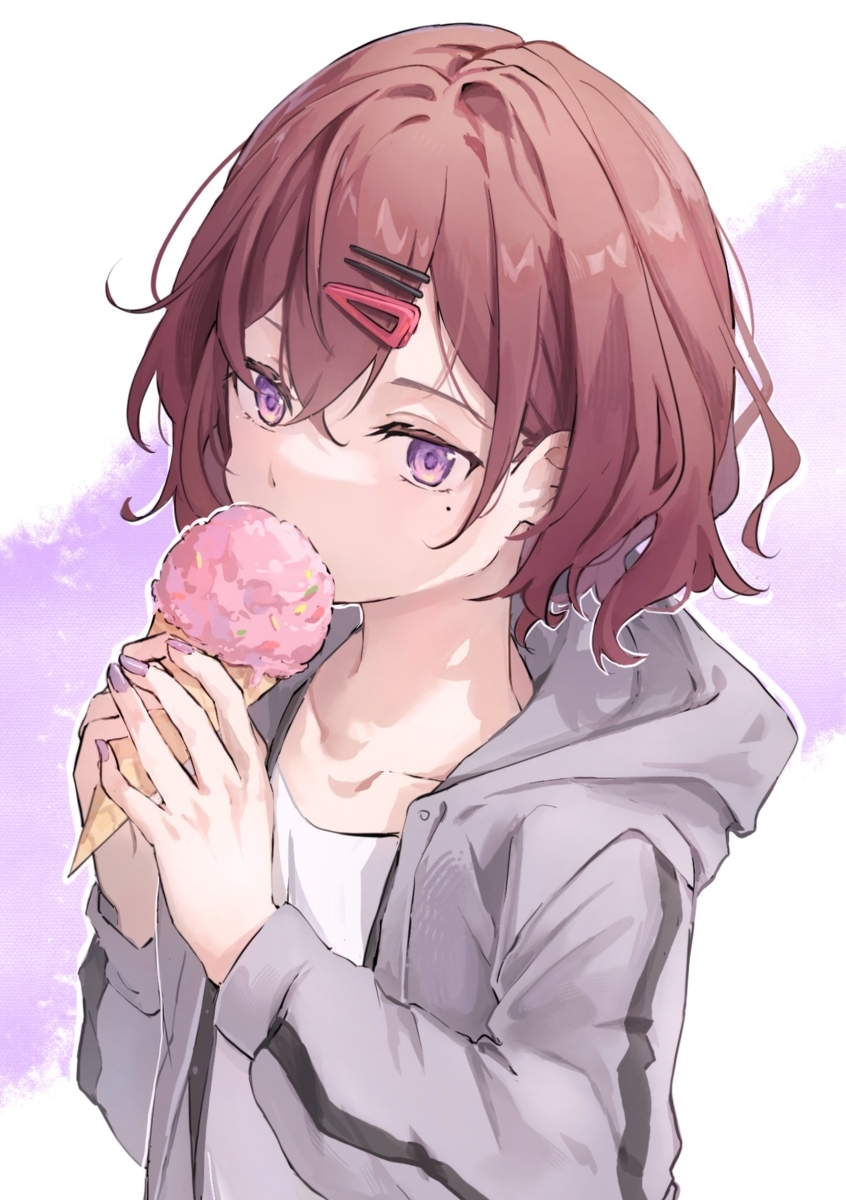 This is a pixiv picture whose title is 甜筒円.