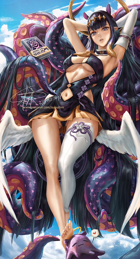 This is a pixiv picture whose title is holoEN_INA.