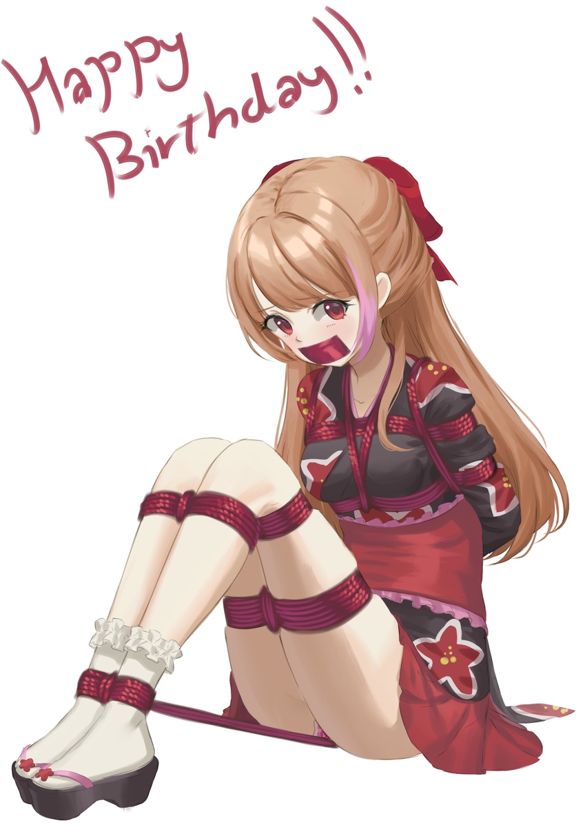 This is a pixiv picture whose title is happy birthday hana.