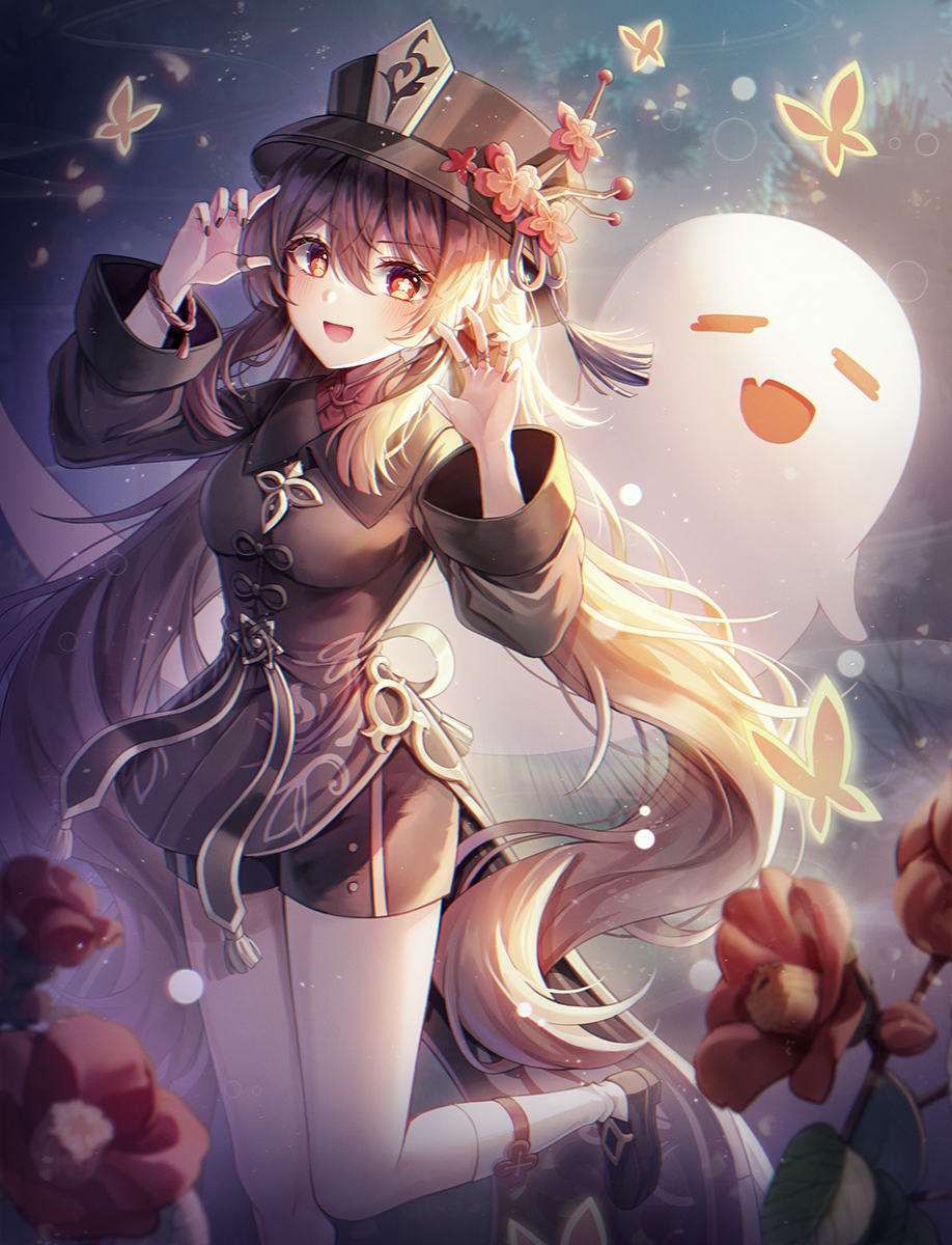 This is a pixiv picture whose title is 胡桃.
