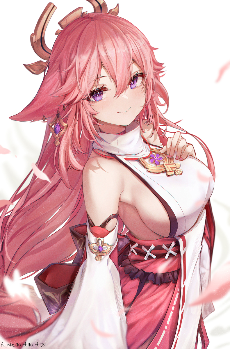 This is a pixiv picture whose title is Yae Miko.