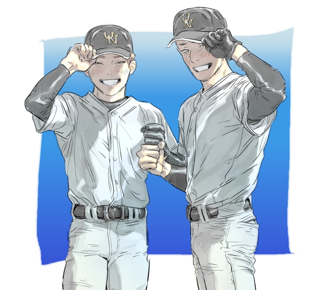 This is a pixiv picture whose title is 振りログ４.