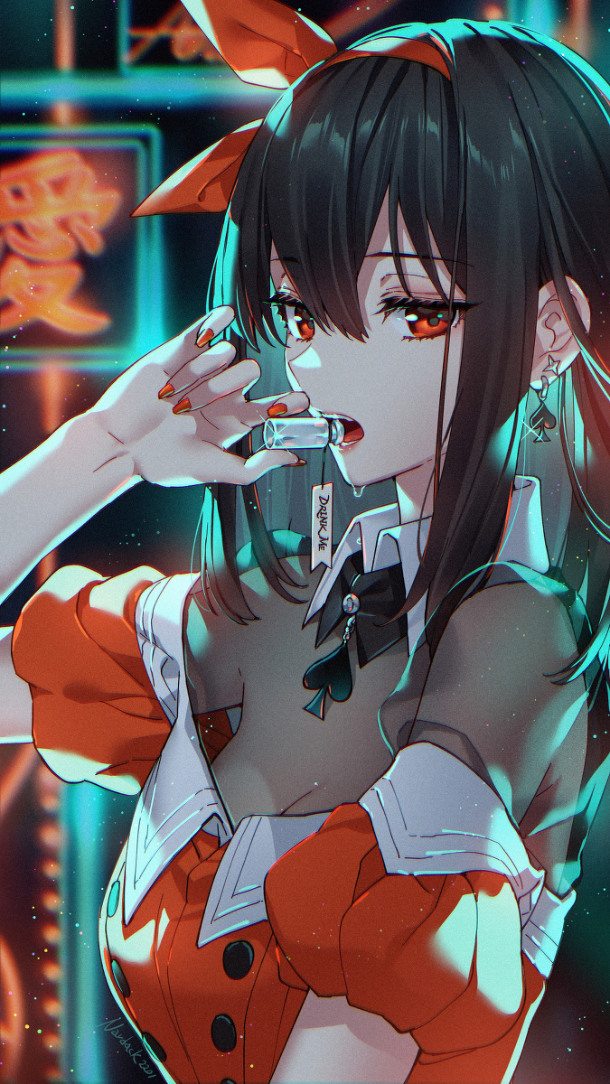 This is a pixiv picture whose title is ♠️.