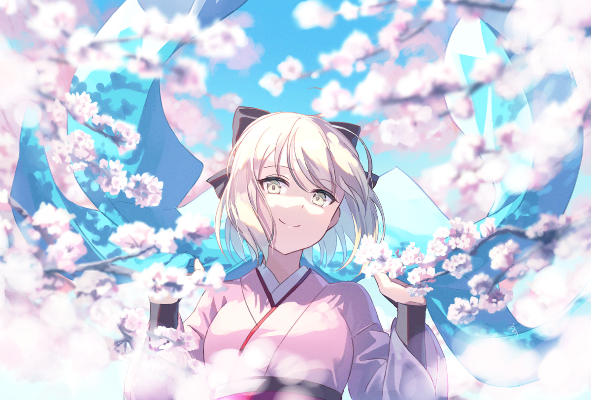 This is a pixiv picture whose title is 🌸🌸🌸.