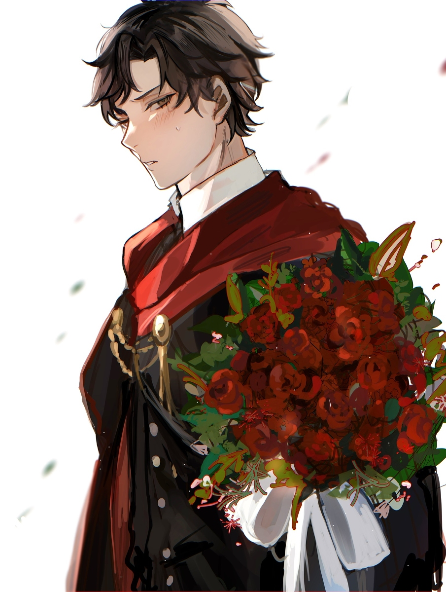 This is a pixiv picture whose title is 🌹✨.