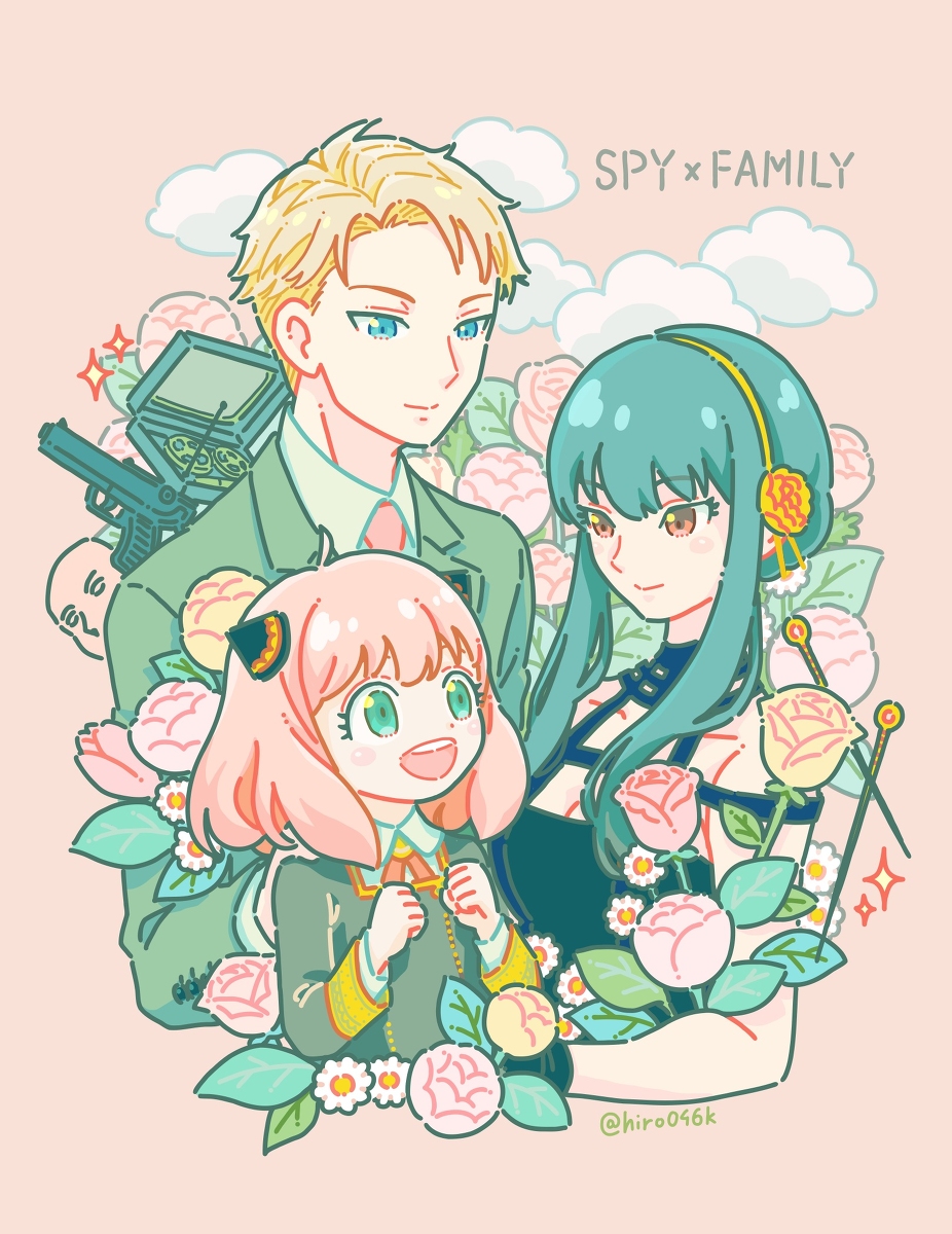 This is a pixiv picture whose title is SPY×FAMILY.