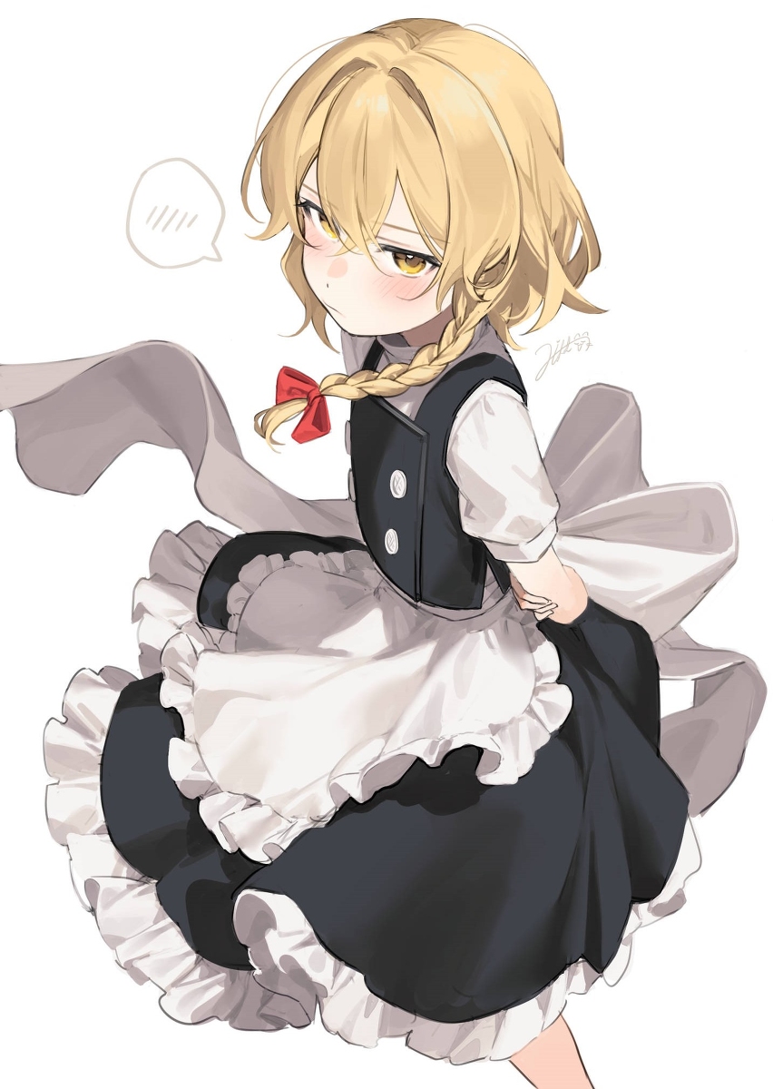 This is a pixiv picture whose title is 魔理沙ちゃん.