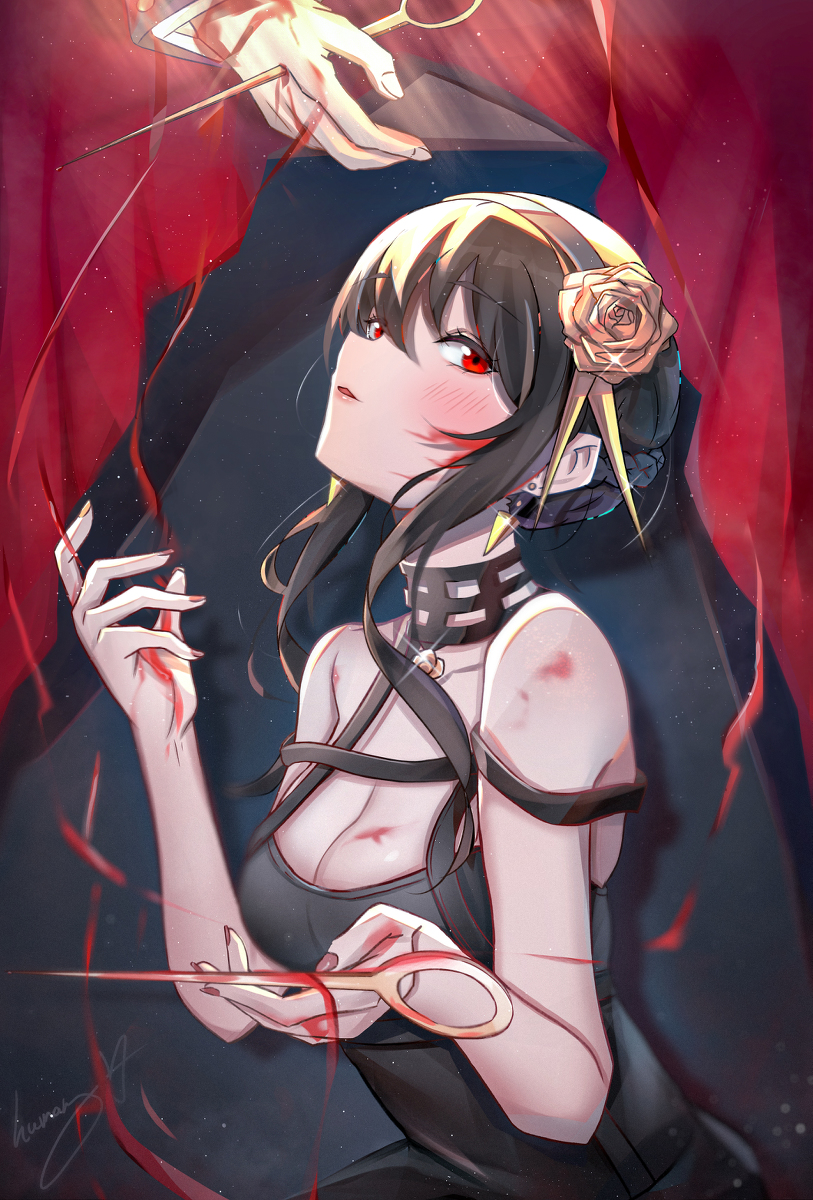 This is a pixiv picture whose title is Yor Forger.