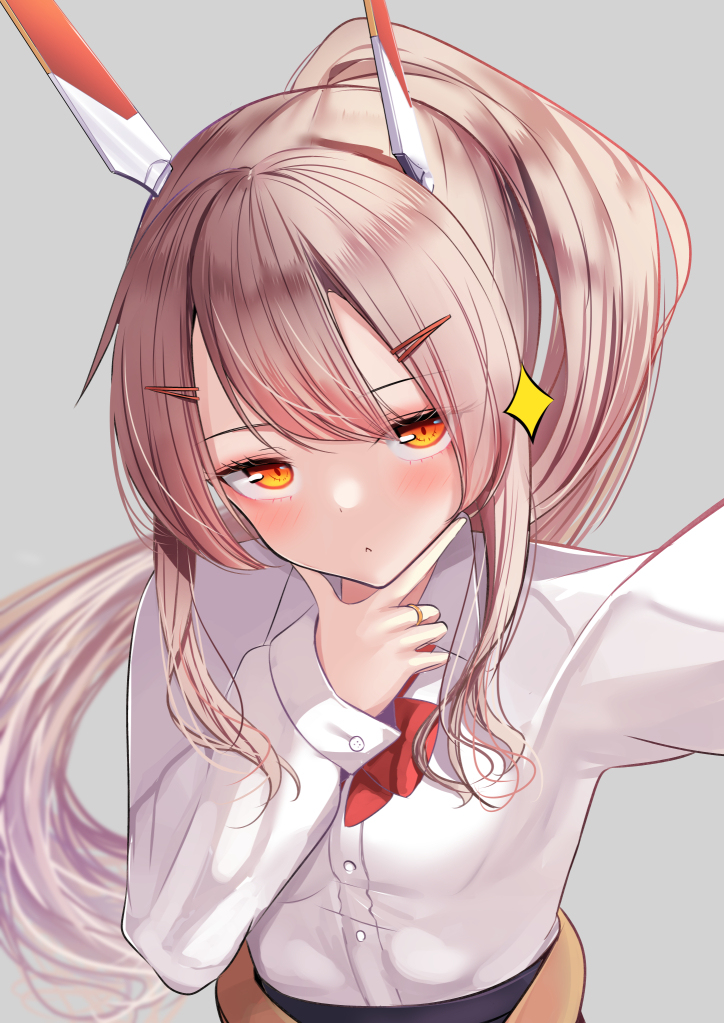 This is a pixiv picture whose title is ギャル綾波.