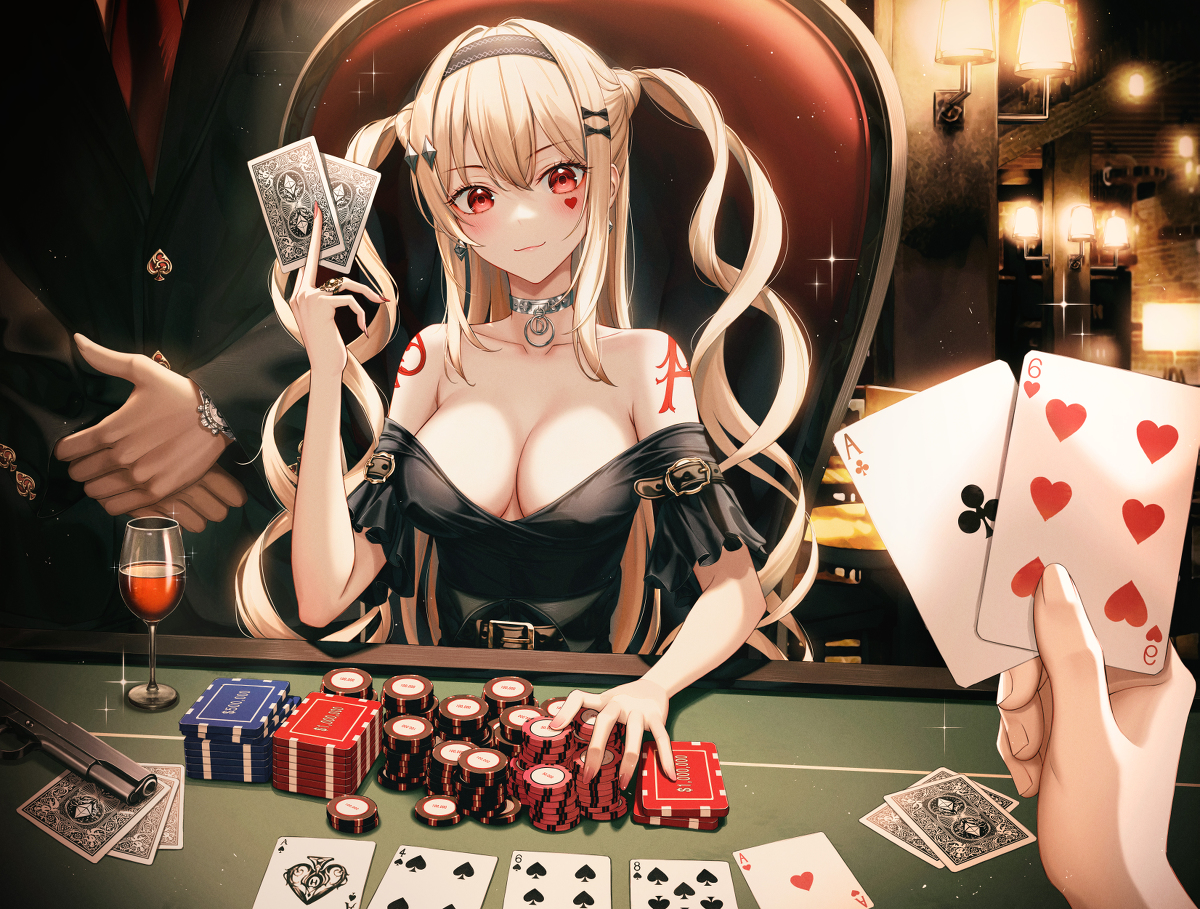 This is a pixiv picture whose title is カジノ.