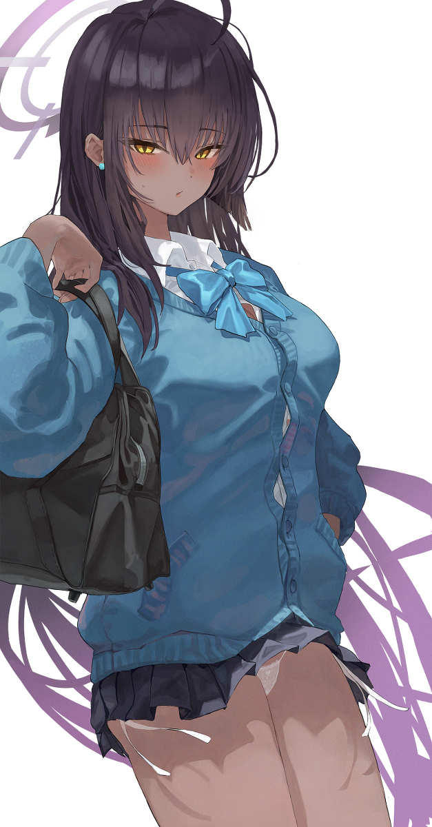 This is a pixiv picture whose title is 『角楯カリン』.