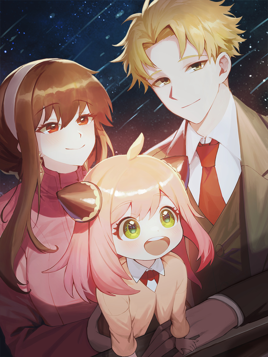 This is a pixiv picture whose title is SPY×FAMILY.