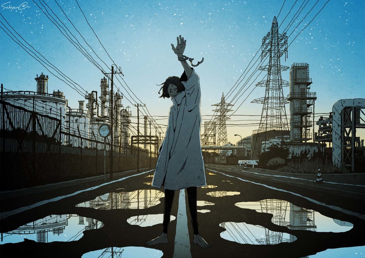 This is a pixiv picture whose title is クソみたいな人生だ.