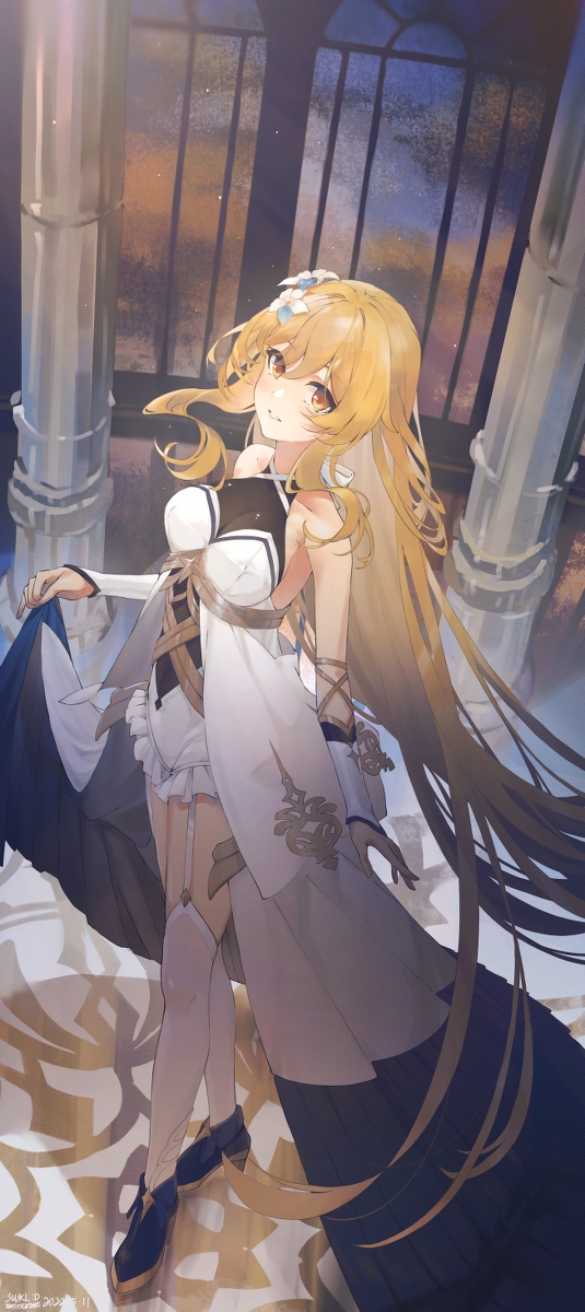 This is a pixiv picture whose title is 荧妹 :D.