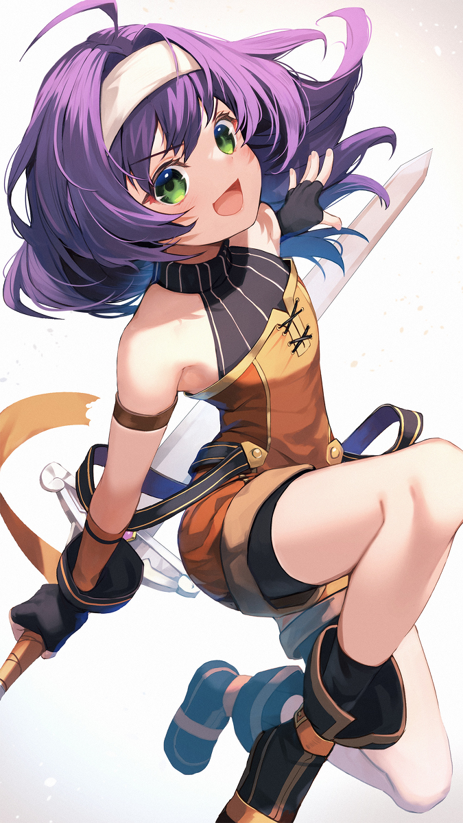 This is a pixiv picture whose title is 【FE】子供ワユ【ヒーローズ】.