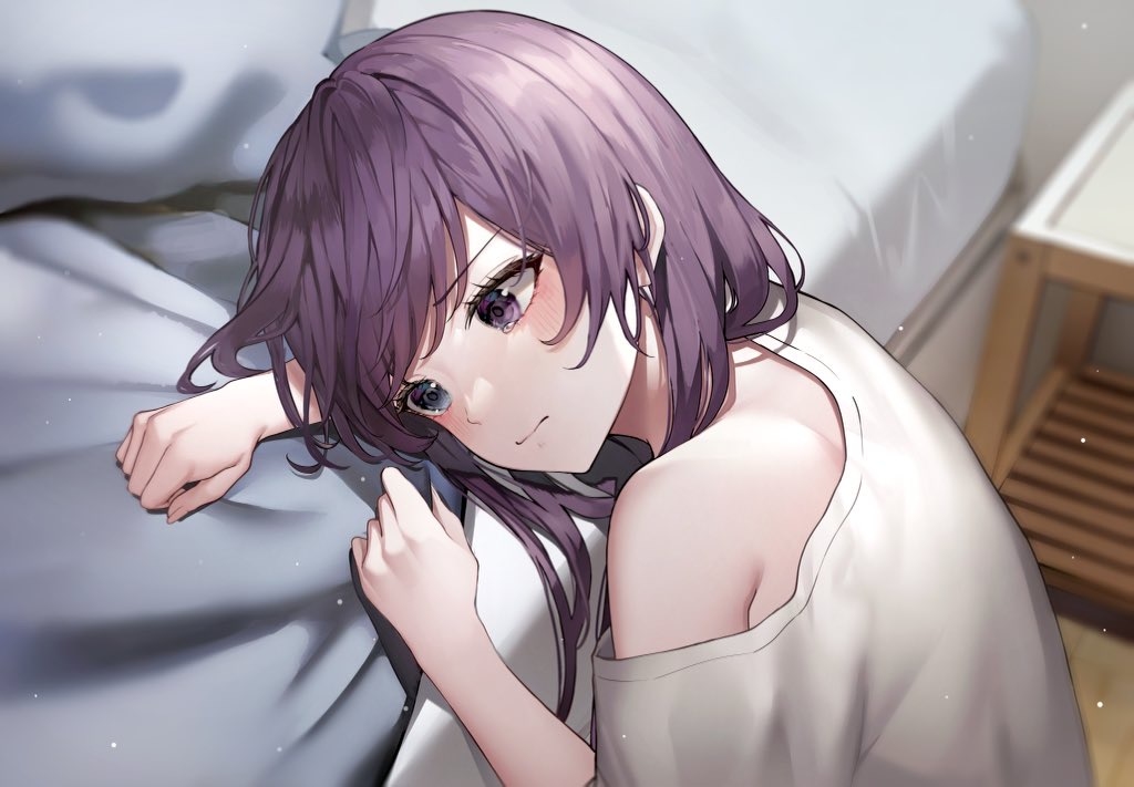 This is a pixiv picture whose title is 💧.