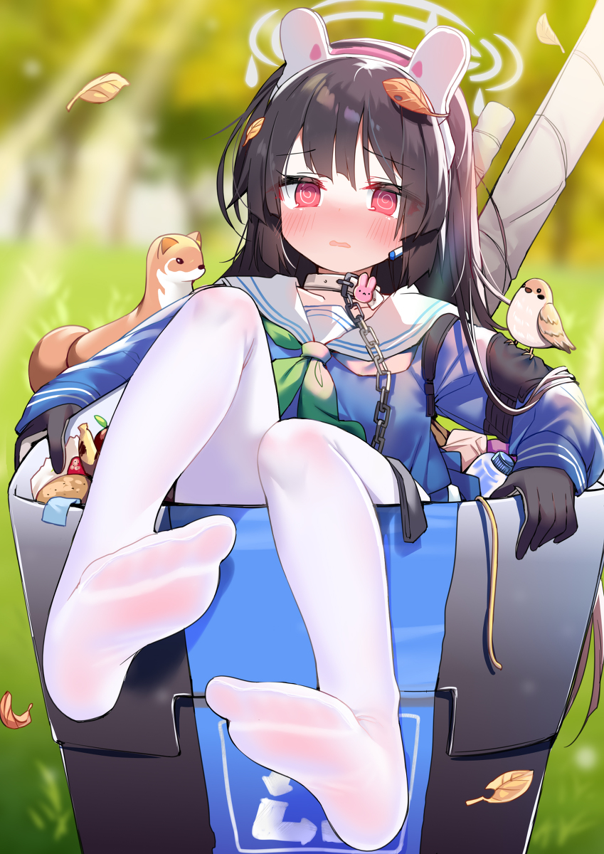 This is a pixiv picture whose title is 美游兔.