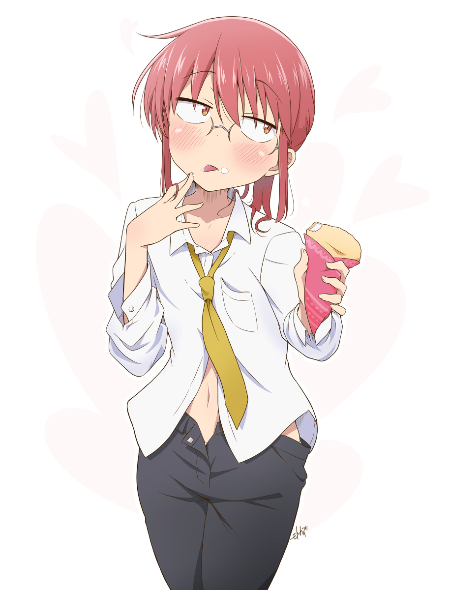 This is a pixiv picture whose title is 「あんたも食べたいの？」.