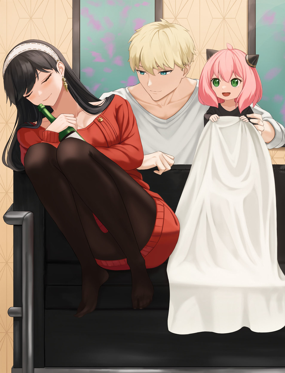 This is a pixiv picture whose title is SPY×FAMILY.