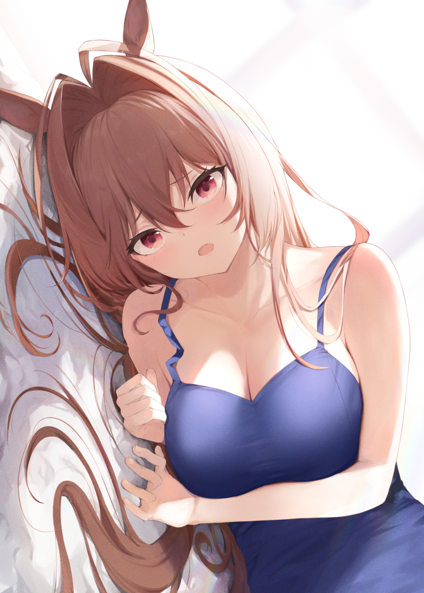 This is a pixiv picture whose title is ダイワスカーレット.